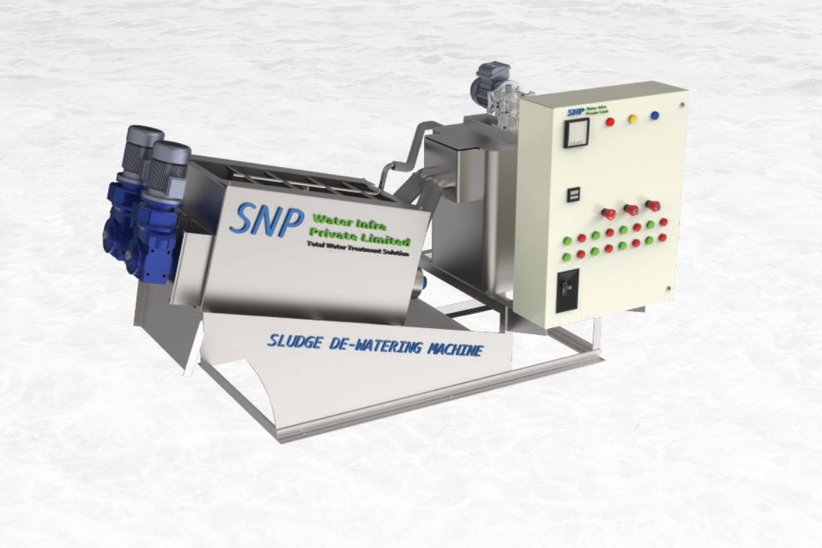 Sludge Dewatering Screw Press - Image 2